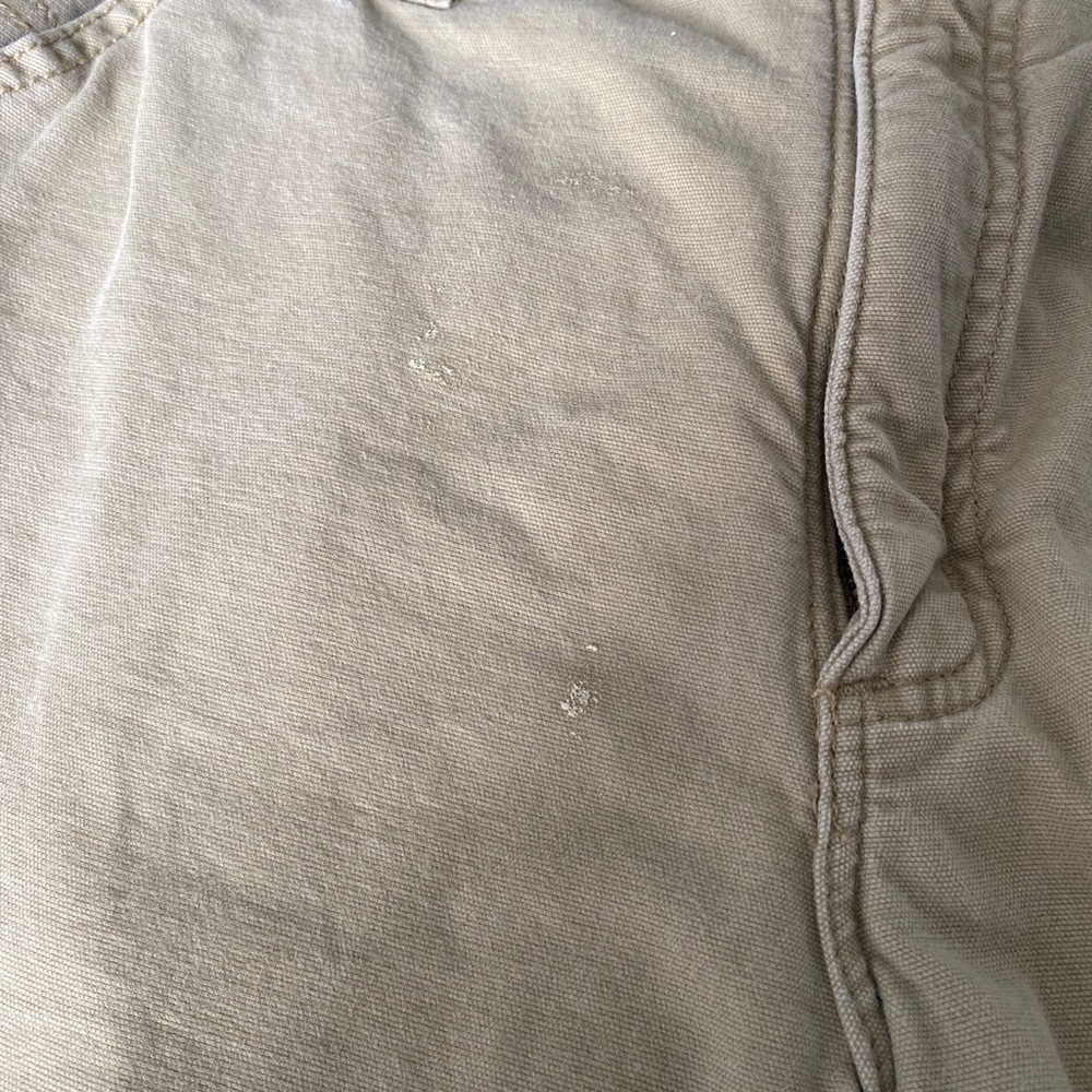 Carhartt Relaxed Fit Work Lined Winter Carpenter Pants Men's 32x36 RN#14806 - Picture 5 of 12